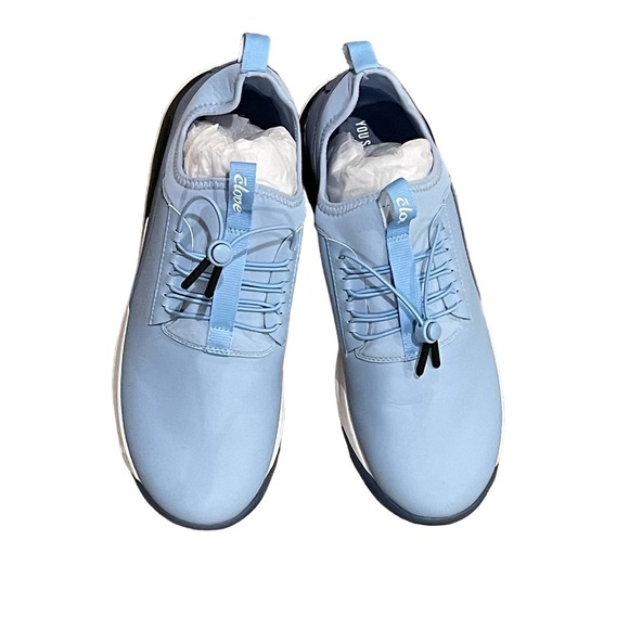 Clove Nursing Men’s Blue Classic Night Shift Lace Up Stretch Shoes 10.5 NWOB